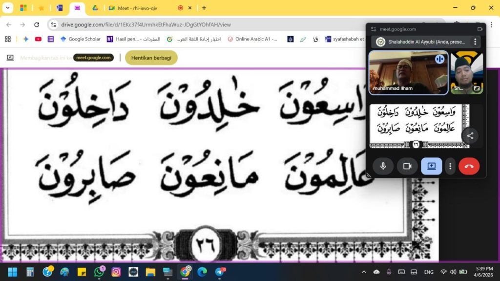 Kelas Tahsin Jakarta Online