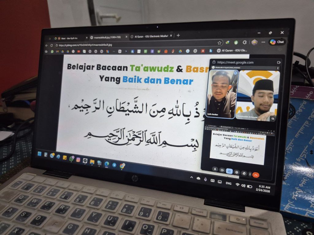 Kursus Qur'an Mengaji Online